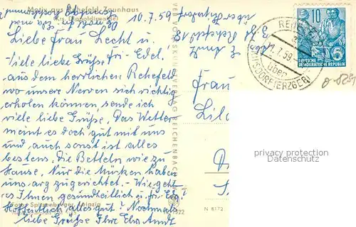 AK / Ansichtskarte Rehefeld Zaunhaus Ortsmotiv Rehefeld Zaunhaus