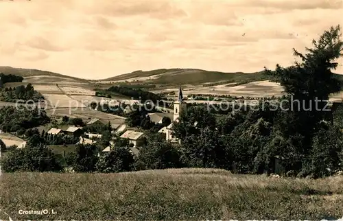 AK / Ansichtskarte Crostau Panorama Crostau