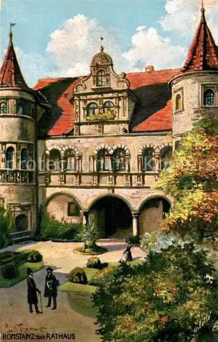 AK / Ansichtskarte Verlag_Tucks_Oilette_Nr. 684 B Konstanz Rathaus 