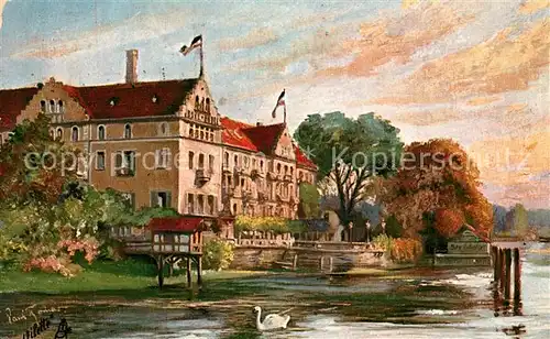 AK / Ansichtskarte Verlag_Tucks_Oilette_Nr. 685 B Konstanz Insel Hotel  