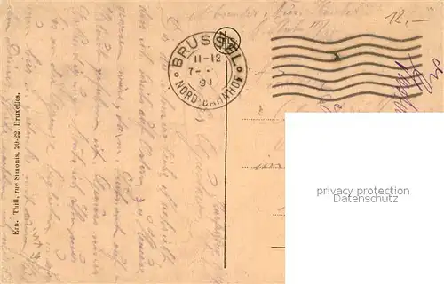 AK / Ansichtskarte Strassenbahn Bruxelles Bourse  