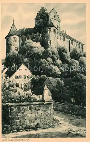 AK / Ansichtskarte Marschall_Vinzenz Schloss Meersburg  Marschall Vinzenz