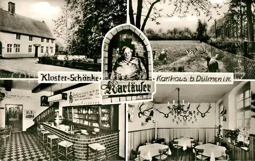 AK / Ansichtskarte Karthaus_D?lmen Kloster Sch?nke  