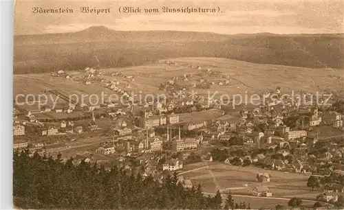 AK / Ansichtskarte B?renstein_Annaberg Buchholz Blick vom Aussichtsturm 