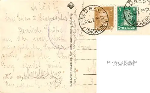 AK / Ansichtskarte L?bau_Sachsen Der Turm 