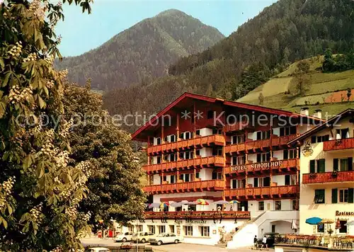 AK / Ansichtskarte St_Leonhard_Passeier Hotel Stroblhof St_Leonhard_Passeier