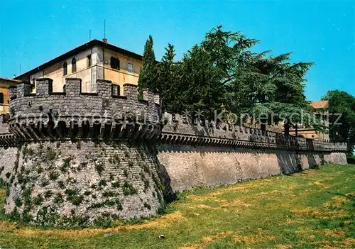 AK / Ansichtskarte Grottaferrata Monastero Esarchico di Santa Maria Badia greca Torrione a sud e mura perimetrali Grottaferrata