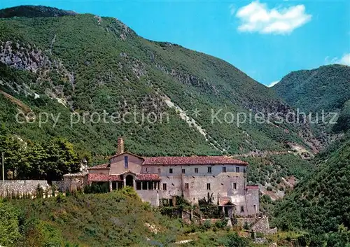 AK / Ansichtskarte Rieti Santuario Francescano di Poggio Bustone del XV secolo Kloster Rieti