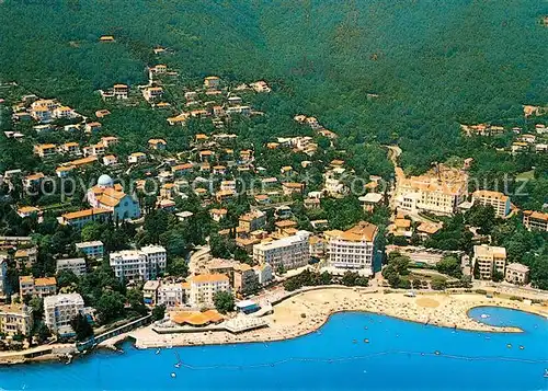 AK / Ansichtskarte Opatija_Istrien Kuestenort Fliegeraufnahme Opatija_Istrien