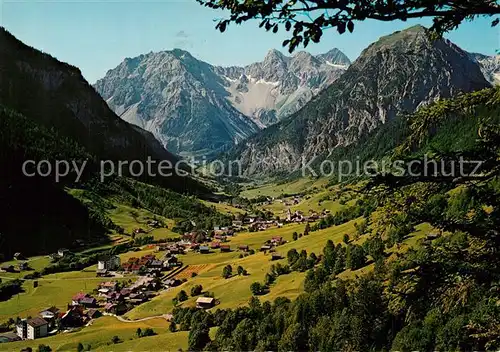 AK / Ansichtskarte Brand_Vorarlberg Landschaftspanorama Allgaeuer Alpen Brand Vorarlberg