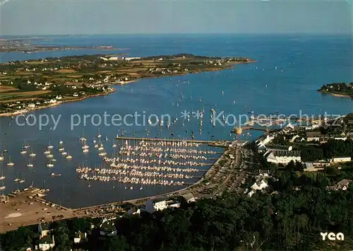 AK / Ansichtskarte La_Trinite sur Mer Grand Centre de Yachting le Port Pointe de Saint Philibert vue aerienne La_Trinite sur Mer