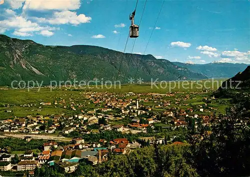 AK / Ansichtskarte Lana_Meran Panorama Bergbahn Alpen Lana_Meran