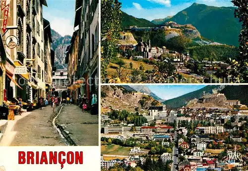 AK / Ansichtskarte Briancon La plus haute ville d Europe Grande Gargouille Forts des Tetes et Randouillet Briancon