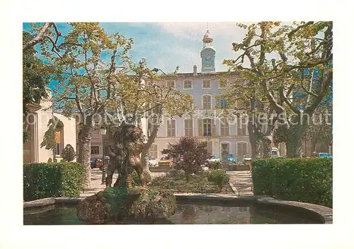 AK / Ansichtskarte Gemenos Hotel de Ville Fontaine Gemenos