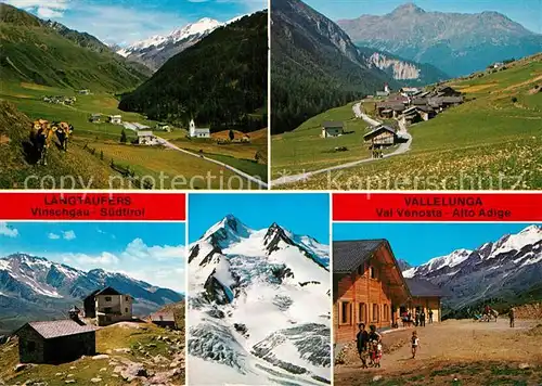 AK / Ansichtskarte Langtaufers Landschaftspanorama oetztaler Alpen Vinschgau Langtaufers