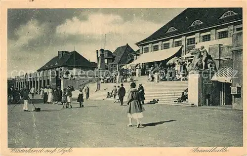 AK / Ansichtskarte Westerland_Sylt Strandhalle Westerland_Sylt