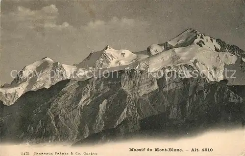 AK / Ansichtskarte Mont_Blanc_de_Cheilon Massif Mont_Blanc_de_Cheilon