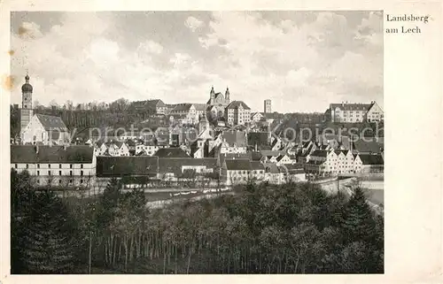 AK / Ansichtskarte Landsberg_Lech  Landsberg_Lech