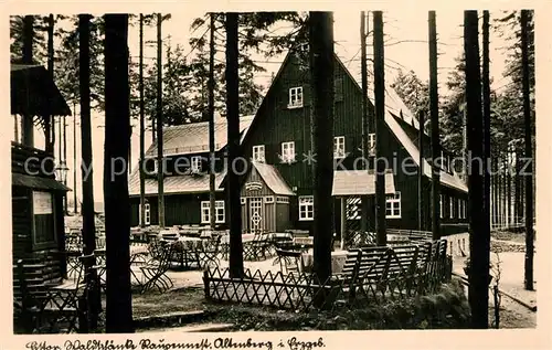 AK / Ansichtskarte Altenberg_Erzgebirge Waldsch?nke altes Raupennest Altenberg Erzgebirge