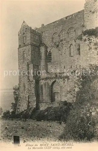 AK / Ansichtskarte Mont Saint Michel Abbaye  Mont Saint Michel