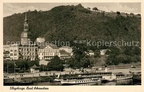 AK / Ansichtskarte Bad_Schandau Elbepartie Bad_Schandau