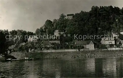 AK / Ansichtskarte Rathen_Saechsische Schweiz Gasthaus Rosengarten Rathen Saechsische Schweiz