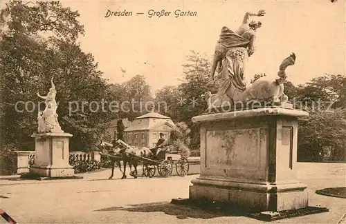 AK / Ansichtskarte Dresden Grosser Garten Dresden