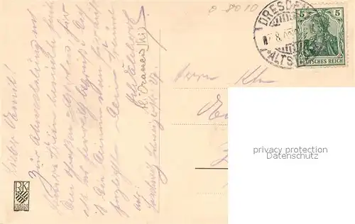 AK / Ansichtskarte Dresden Palais im Kgl Grossen Garten Dresden