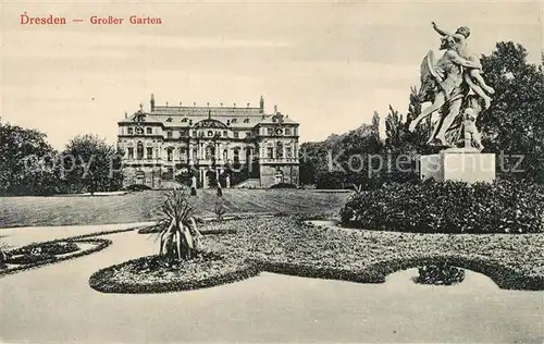 AK / Ansichtskarte Dresden Grosser Garten Dresden