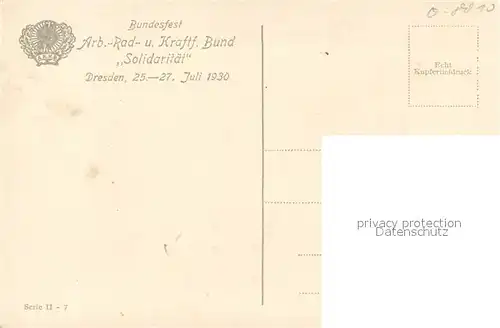 AK / Ansichtskarte Dresden Bruehlsche Terrasse Dresden