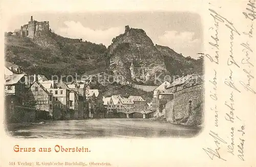 AK / Ansichtskarte Idar Oberstein mit Felsenkirche Idar Oberstein