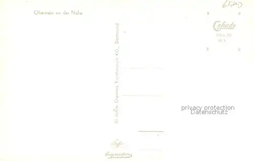 AK / Ansichtskarte Idar Oberstein mit Felsenkirche Idar Oberstein