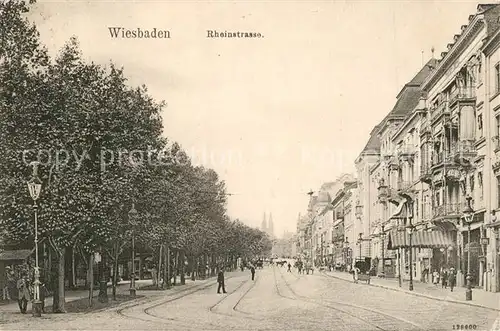 AK / Ansichtskarte Wiesbaden Rheinstrasse Wiesbaden