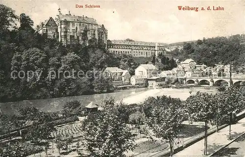 AK / Ansichtskarte Weilburg Schloss Weilburg