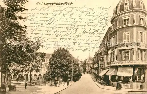 AK / Ansichtskarte Bad_Langenschwalbach Victoria Hotel Bad_Langenschwalbach