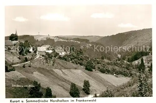 AK / Ansichtskarte Nordhalben Schlossberg mit Pfiffer Nordhalben