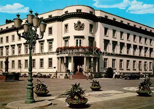 AK / Ansichtskarte Wiesbaden Hessischer Landtag Schloss Wiesbaden