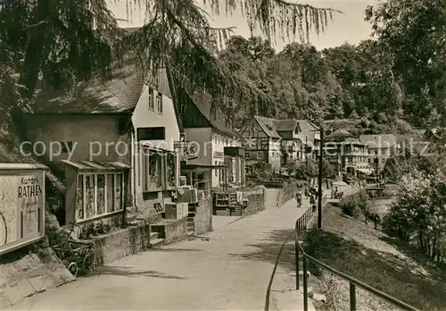 AK / Ansichtskarte Rathen_Saechsische Schweiz Ortspartie Rathen Saechsische Schweiz