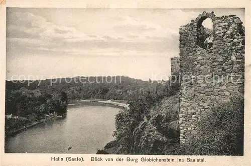 AK / Ansichtskarte Halle_Saale Burg Giebichenstein Halle_Saale