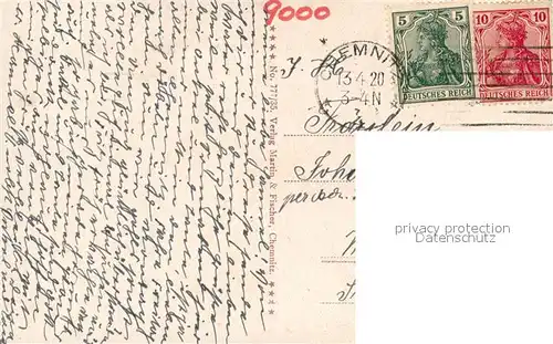 AK / Ansichtskarte Chemnitz Lutherkirche Chemnitz