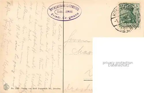 AK / Ansichtskarte Lilienstein  Lilienstein