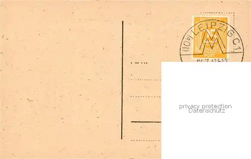 AK / Ansichtskarte Leipzig Deutsche B?cherei Leipzig