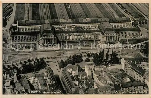 AK / Ansichtskarte Leipzig Hauptbahnhof Leipzig