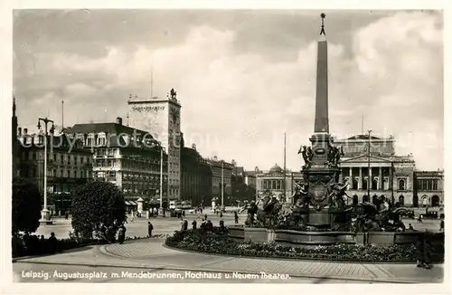 AK / Ansichtskarte Leipzig Mendelbrunnen Leipzig