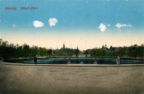 AK / Ansichtskarte Leipzig Albert Park Leipzig
