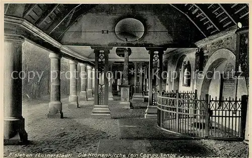 AK / Ansichtskarte Eisleben Kronnankirche Eisleben