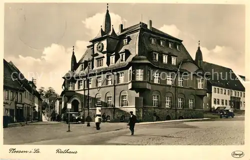 AK / Ansichtskarte Nossen Rathaus Nossen