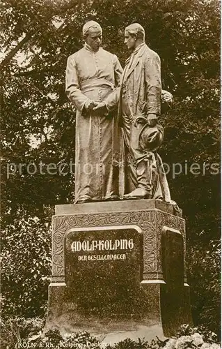 AK / Ansichtskarte Kolping_Adolf Denkmal K?ln  