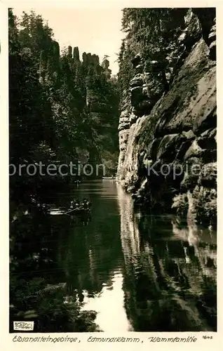 AK / Ansichtskarte Foto_Hahn_Nr. 1642 Edmundsklamm Klammfamilie  Foto_Hahn_Nr.