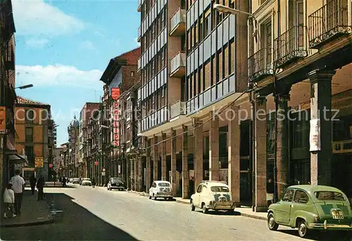 AK / Ansichtskarte Palencia Calle Mayor Palencia